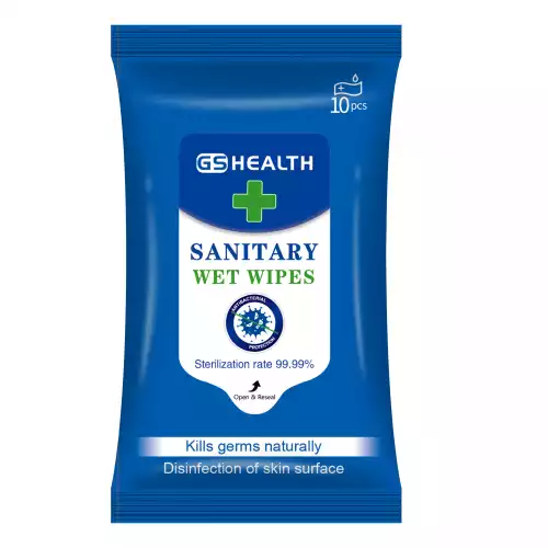 Antibacterial Wipes - 10 Pack